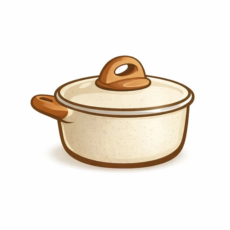 Carote cookware set with pots, pans, and utensils featuring wooden handles